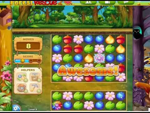 Video guide by Jiri Bubble Games: Forest Rescue 2 Friends United Level 9 #forestrescue2