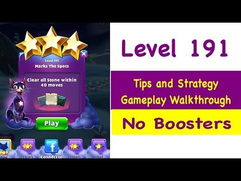 Video guide by Grumpy Cat Gaming: Bejeweled Stars Level 191 #bejeweledstars