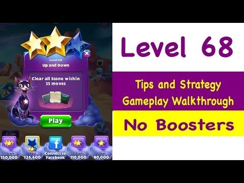 Video guide by Grumpy Cat Gaming: Bejeweled Stars Level 68 #bejeweledstars