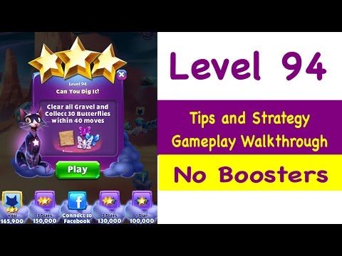 Video guide by Grumpy Cat Gaming: Bejeweled Stars Level 94 #bejeweledstars