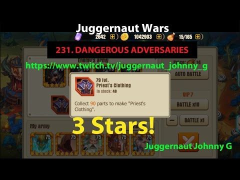 Video guide by Juggernaut Johnny: Juggernaut Wars Level 231 #juggernautwars