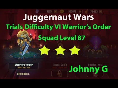 Video guide by Juggernaut Johnny: Juggernaut Wars Level 87 #juggernautwars