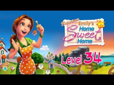 Video guide by Brain Games: Delicious: Emily's Home Sweet Home Level 34 #deliciousemilyshome