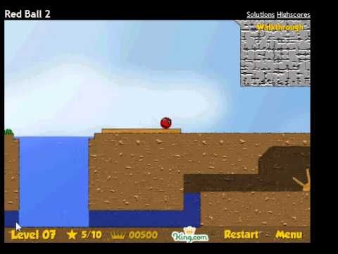 Video guide by TheShaninatior: Red Ball 2 Level 7 #redball2
