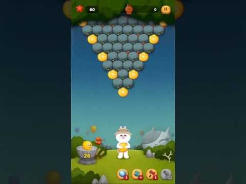 Video guide by happy happy: LINE Bubble Level 672 #linebubble