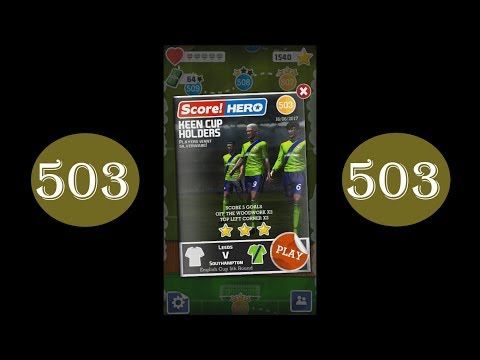 Video guide by Gaming Jala: Score! Hero Level 503 #scorehero