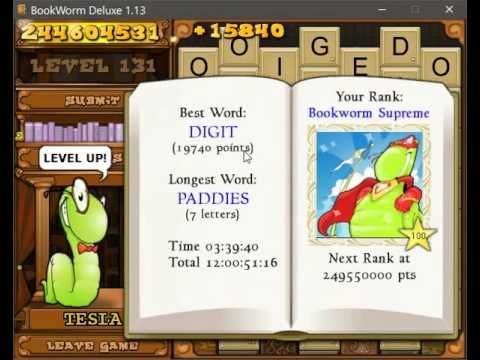 Video guide by Leo August: Bookworm Level 131 #bookworm