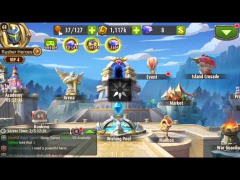 Video guide by UnknownGamer: Magic Rush: Heroes Level 64 #magicrushheroes