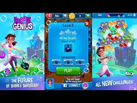 Video guide by Android Games: Bubble Genius Level 5 #bubblegenius