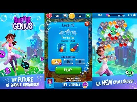 Video guide by Android Games: Bubble Genius Level 15 #bubblegenius