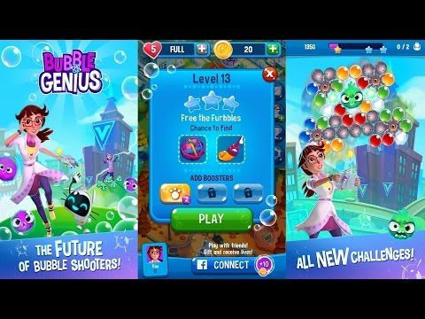 Video guide by Android Games: Bubble Genius Level 13 #bubblegenius