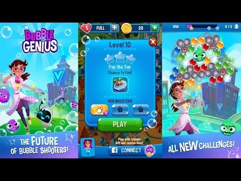 Video guide by Android Games: Bubble Genius Level 10 #bubblegenius