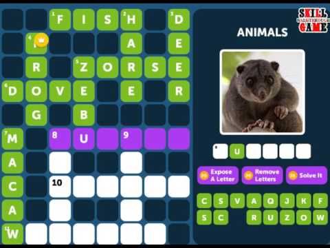 Video guide by Skill Game Walkthrough: Crossword Level 8 #crossword