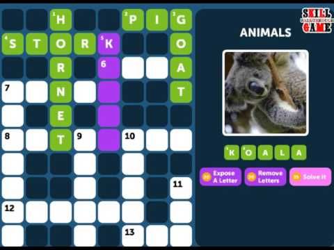 Video guide by Skill Game Walkthrough: Crossword Level 3 #crossword