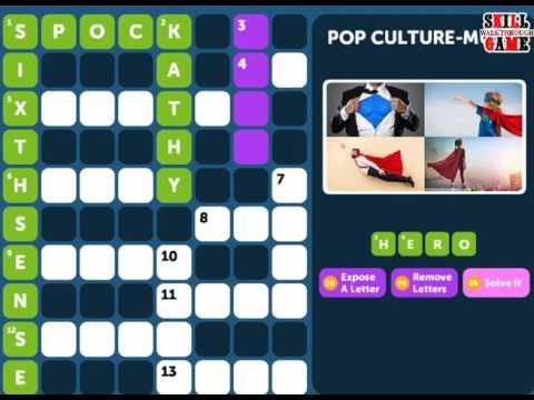 Video guide by Skill Game Walkthrough: Crossword Level 7 #crossword