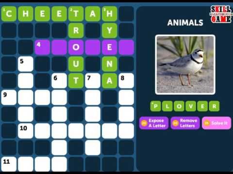 Video guide by Skill Game Walkthrough: Crossword Level 6 #crossword