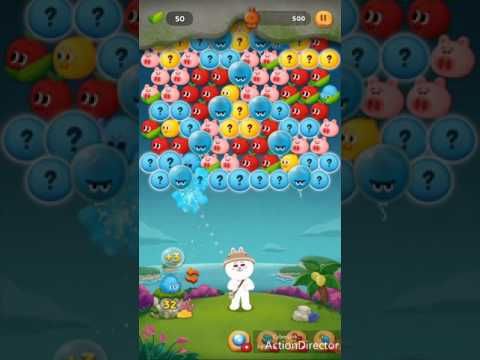Video guide by happy happy: LINE Bubble 2 Level 877 #linebubble2