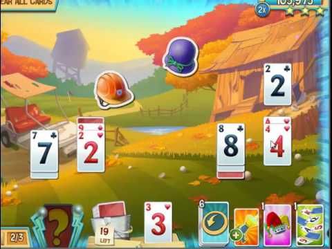Video guide by Game House: Fairway Solitaire Level 211 #fairwaysolitaire