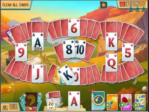 Video guide by Game House: Fairway Solitaire Level 215 #fairwaysolitaire
