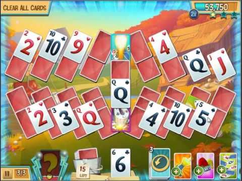 Video guide by Game House: Fairway Solitaire Level 206 #fairwaysolitaire