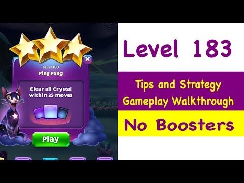Video guide by Grumpy Cat Gaming: Bejeweled Stars Level 183 #bejeweledstars