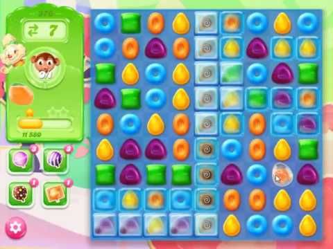 Video guide by skillgaming: Candy Crush Jelly Saga Level 376 #candycrushjelly
