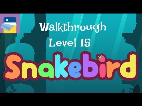 Video guide by App Unwrapper: Snakebird Level 15 #snakebird