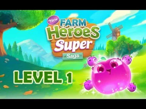 Video guide by AppTipper: Farm Heroes Super Saga Level 1 #farmheroessuper
