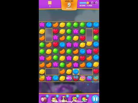 Video guide by Apps Walkthrough Tutorial: Lollipop: Sweet Taste Match3 Level 101 #lollipopsweettaste
