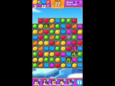 Video guide by Apps Walkthrough Tutorial: Lollipop: Sweet Taste Match3 Level 74 #lollipopsweettaste
