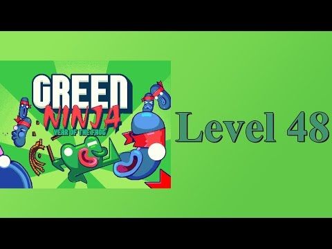 Video guide by rabbweb RAW: Green Ninja Level 48 #greenninja