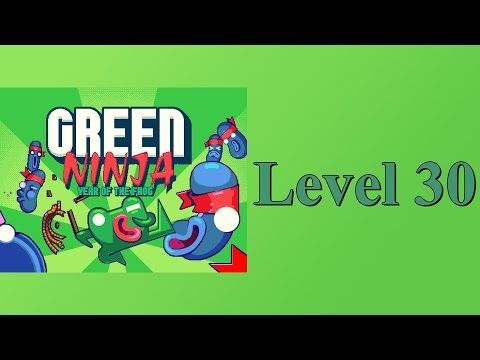 Video guide by rabbweb RAW: Green Ninja Level 30 #greenninja