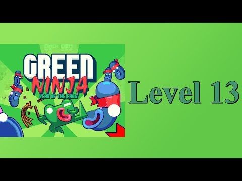 Video guide by rabbweb RAW: Green Ninja Level 13 #greenninja