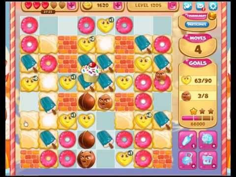 Video guide by Gamopolis: Candy Valley Level 1205 #candyvalley