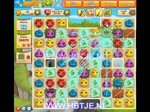 Video guide by fbgamevideos: Puffy Pop Level 19 #puffypop
