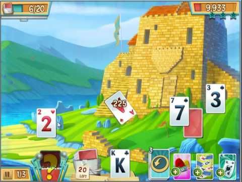 Video guide by Game House: Fairway Solitaire Level 227 #fairwaysolitaire