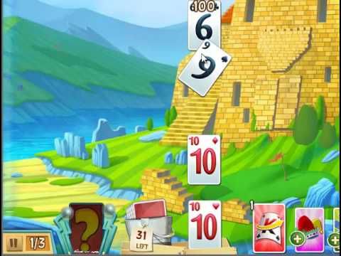 Video guide by Game House: Fairway Solitaire Level 225 #fairwaysolitaire