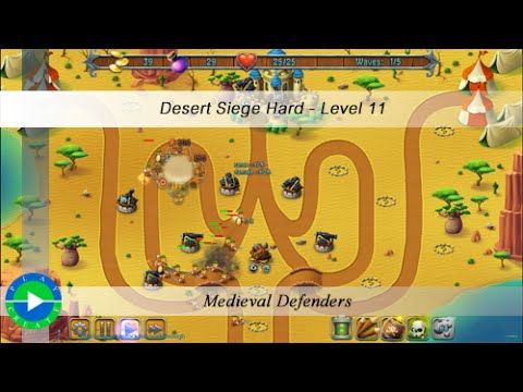 Video guide by myhomestock.net: Medieval Defenders ! Level 11 #medievaldefenders