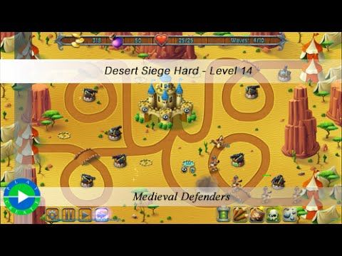 Video guide by myhomestock.net: Medieval Defenders ! Level 14 #medievaldefenders