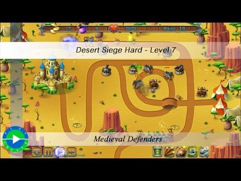 Video guide by myhomestock.net: Medieval Defenders ! Level 7 #medievaldefenders