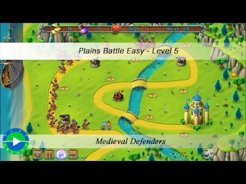 Video guide by myhomestock.net: Medieval Defenders ! Level 5 #medievaldefenders