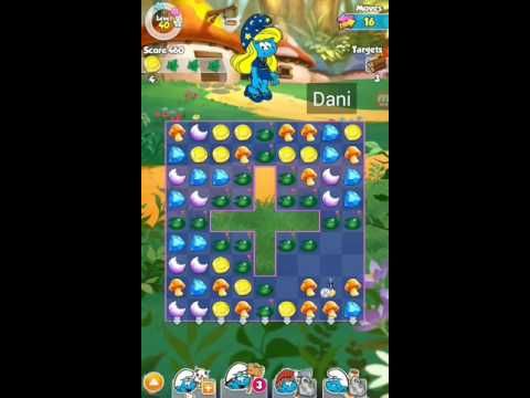 Video guide by Dani Giza: Smurfette's Magic Match Level 40 #smurfettesmagicmatch