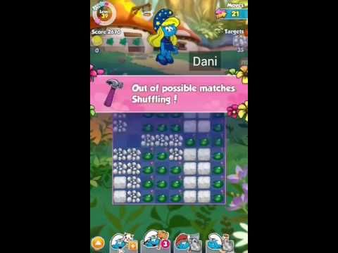 Video guide by Dani Giza: Smurfette's Magic Match Level 39 #smurfettesmagicmatch