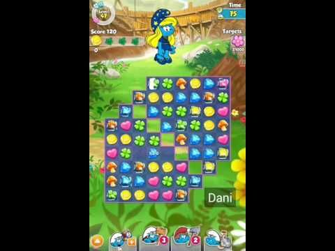 Video guide by Dani Giza: Smurfette's Magic Match Level 47 #smurfettesmagicmatch