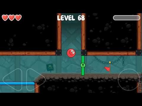 Video guide by Dangerous Paragon: Red Ball Level 68 #redball