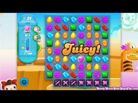 Video guide by Pete Peppers: Candy Crush Soda Saga Level 405 #candycrushsoda