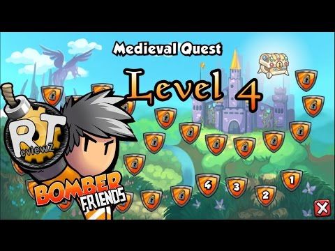 Video guide by RT ReviewZ: Bomber Friends! Level 4 #bomberfriends