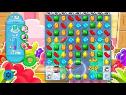 Video guide by Pete Peppers: Candy Crush Soda Saga Level 729 #candycrushsoda