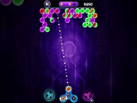 Video guide by iOS Android Gameplay HD: Bubble Spinner Level 9 #bubblespinner