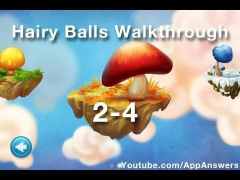 Video guide by AppAnswers: Hairy Balls world 2 level 4 #hairyballs